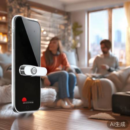 小米智能猫眼锁，安全智能新选择