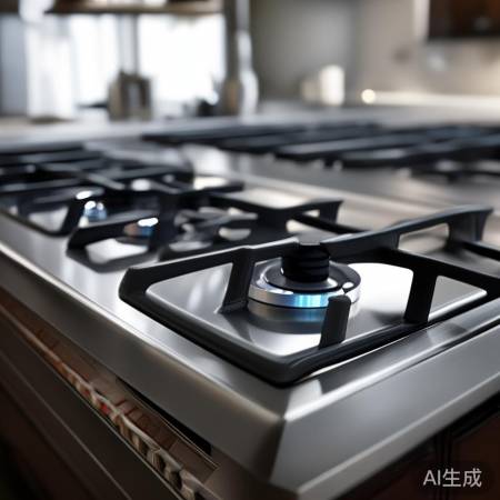“老板燃气灶易清洁，不锈钢耐用
