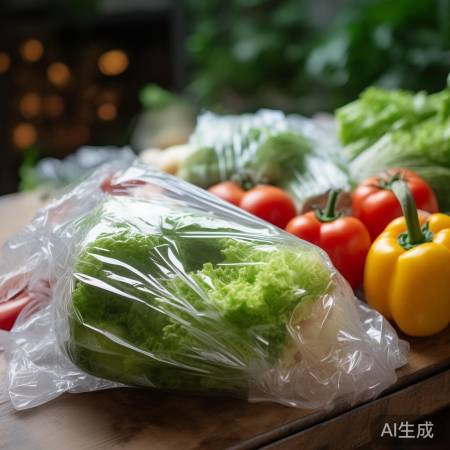 蔬菜穿防护服，透气防变质