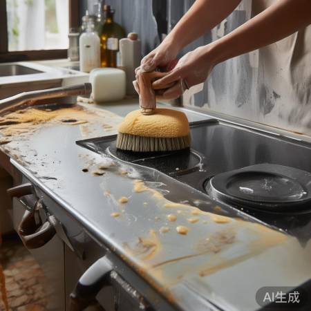 抽油烟机清洁三步走