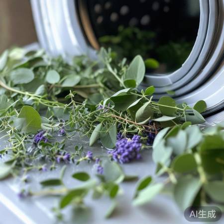 洗衣机需定期草药清洗