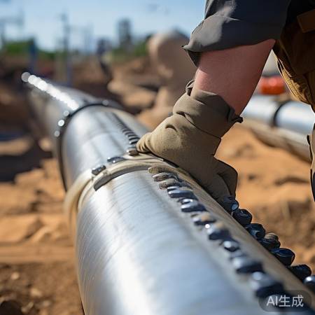 管道固定，垂直水平