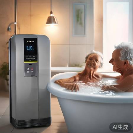 “能率热水器，温暖如母鸡”