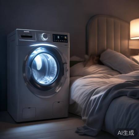 “选洗衣机,注意噪音指标”