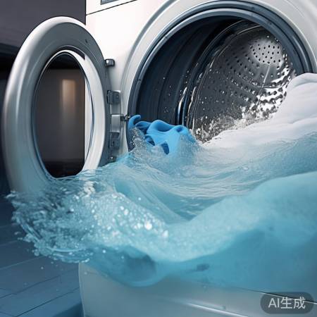 洗衣机结构不合理，洗涤效果差