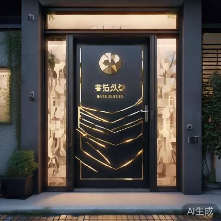 剑峰门道防盗门,安全之选