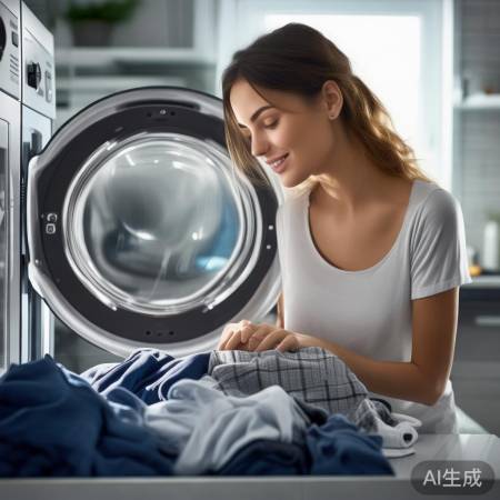简单洗衣机,分类不串色
