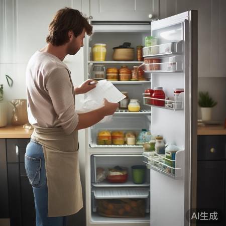 检查冷藏冷冻,确保食物新鲜