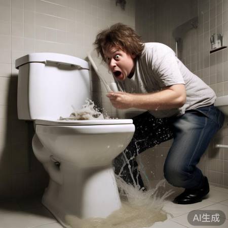 轻柔冲水,勿当喷泉