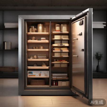 多层隔板,防尘防潮保险柜