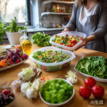 “保持新鲜,沙拉美味”