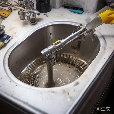 洗衣机加水不停，检查水管堵塞