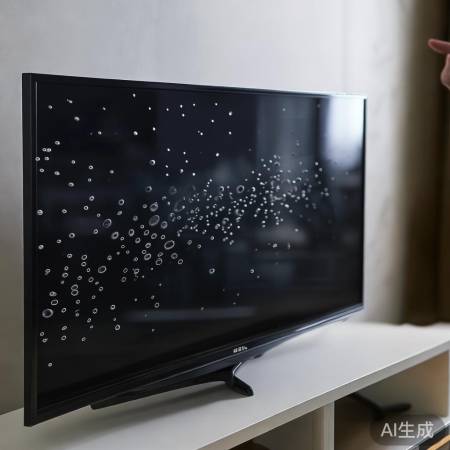 电视屏幕麻点故障解析