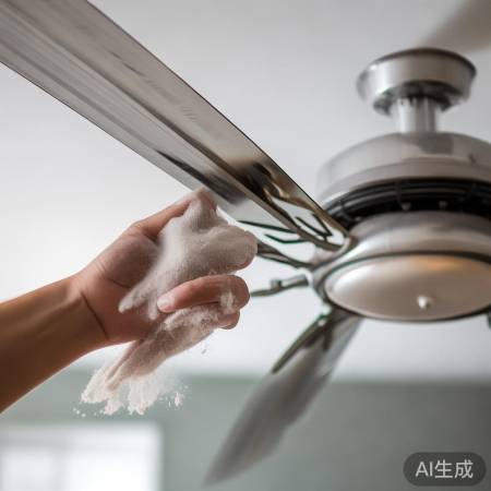 清洁风扇，减少磨损
