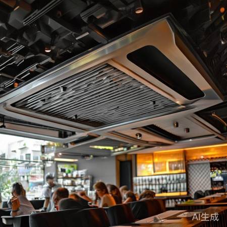 长条风口，美化餐厅