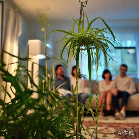 空调房养绿植，吸噪净空更舒适