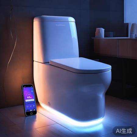 智能马桶,夜灯除臭,APP控