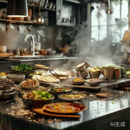“免清洗灶,油烟自动清”