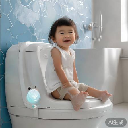 “小霸王马桶，卫生又可爱”