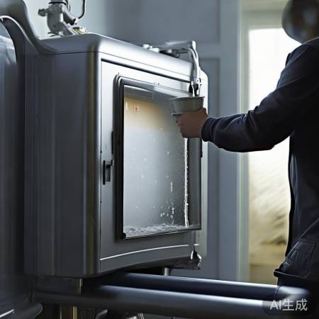 壁挂炉加水勿超警戒线