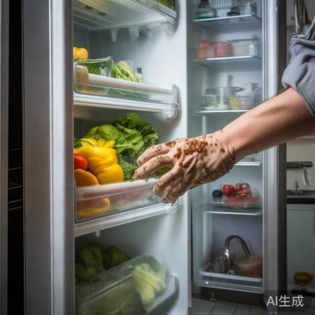 冰箱细菌来源：不经意带入