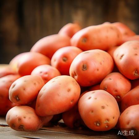选光滑鲜亮红薯,甜度高