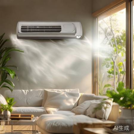 空调风，凉爽自然