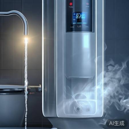 热水器自动停,预热洗澡好。