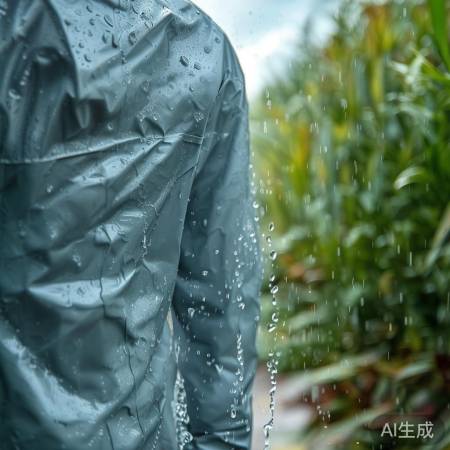 雨后衣服，清新舒适