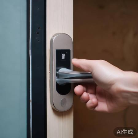 指纹锁没电,换电池或充电